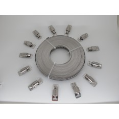 Conjunto de Abraçadeira para Mangueira Tipo Americano