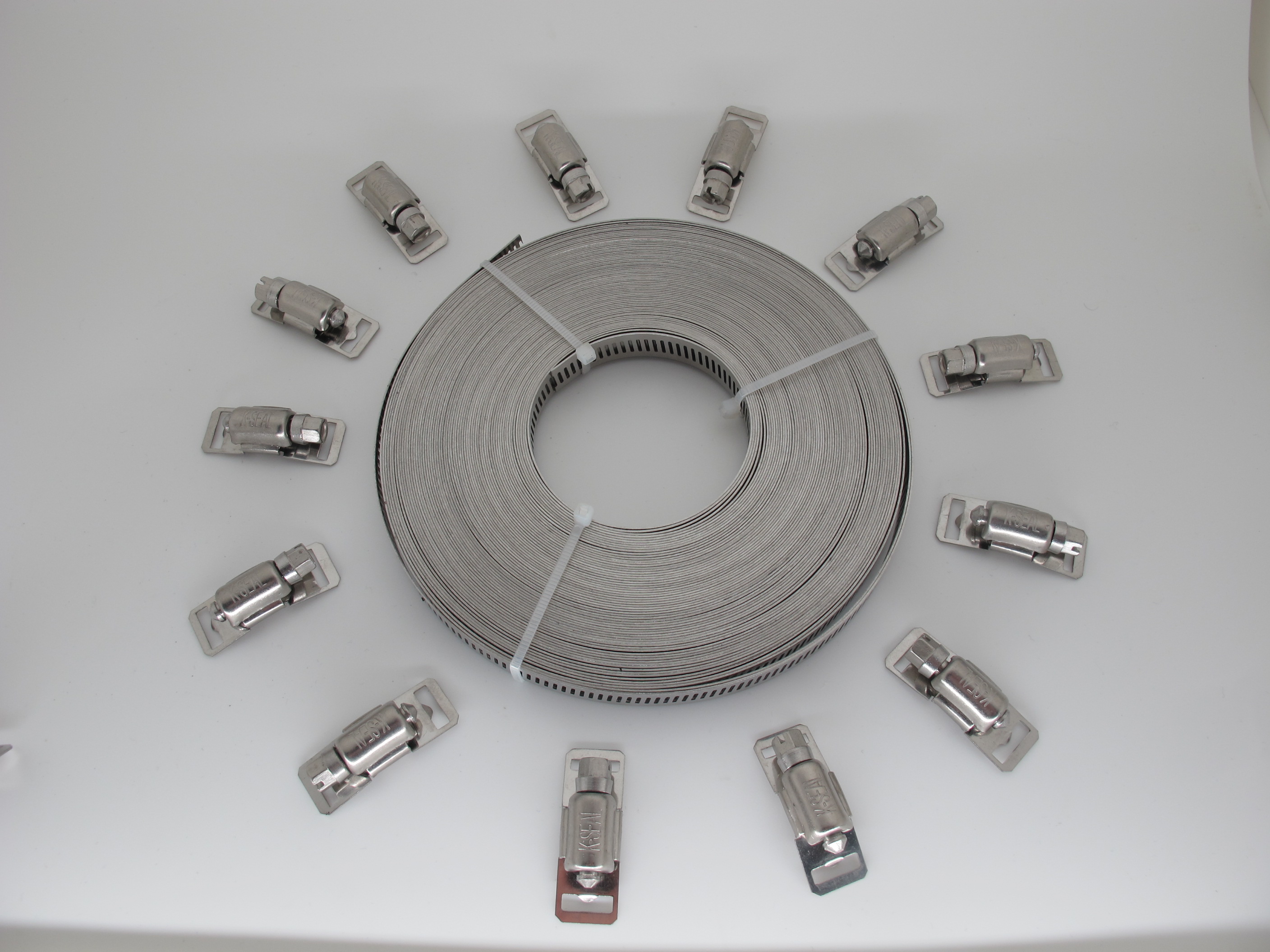 Conjunto de Abraçadeira para Mangueira Tipo Americano